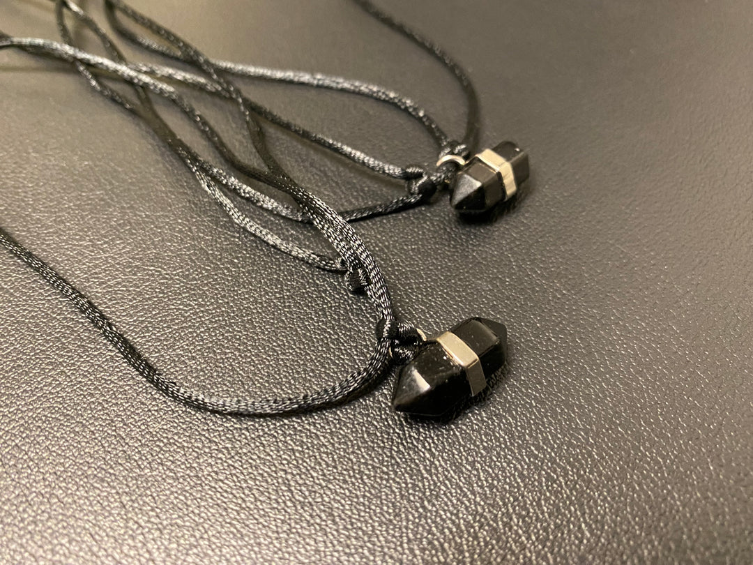 1 of MIDNIGHT Black Gemstone Necklace