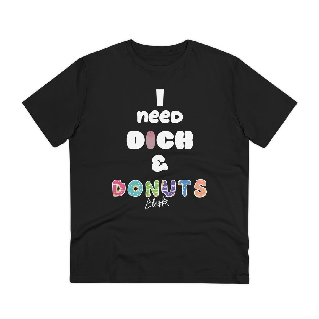 ENIGMA MIDNIGHT "I need Dick & Donuts" T-Shirts