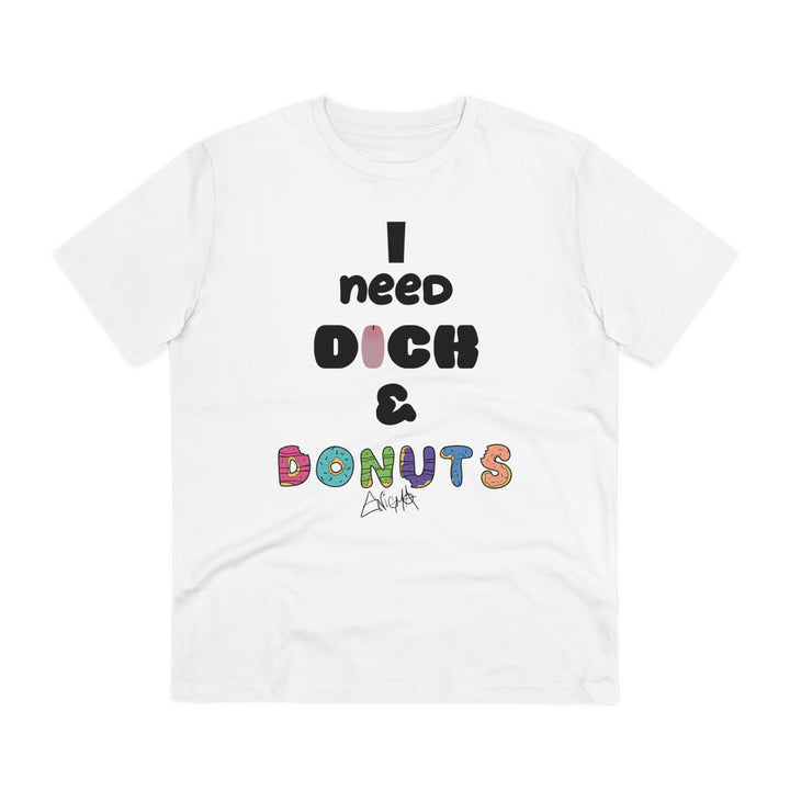 ENIGMA MIDNIGHT "I need Dick & Donuts" T-Shirts