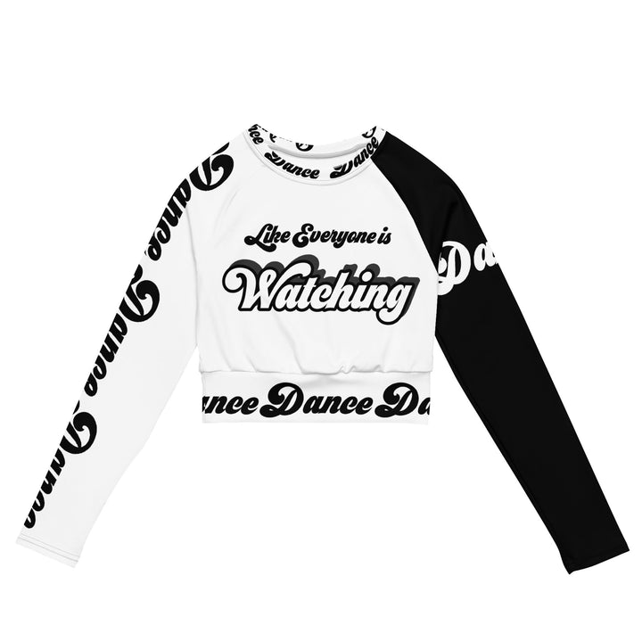 ENIGMA MIDNIGHT Dance Like Everyone is Watching Long-Sleeve Crops