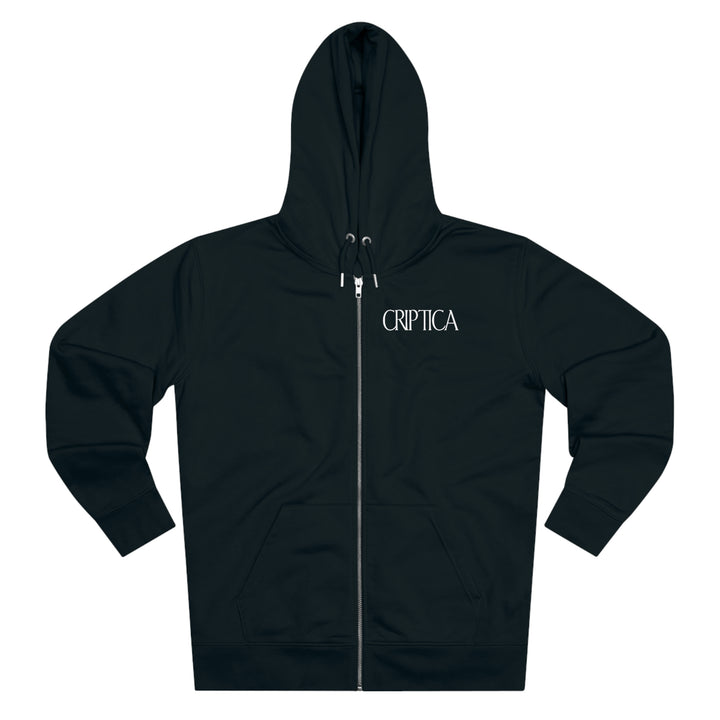 CRIPTICA Everything is FINE! Masc Zip Hoodie