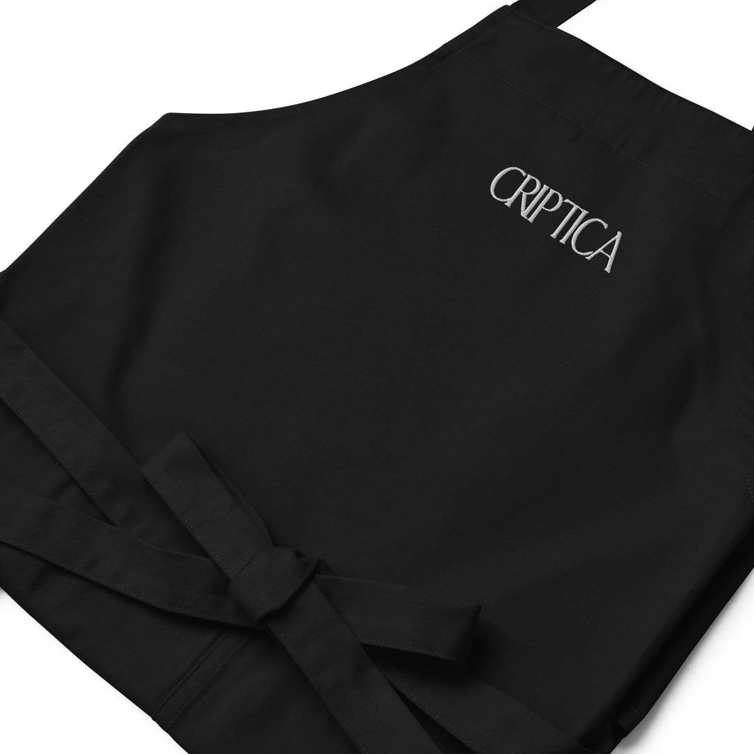 CRIPTICA Organic cotton apron